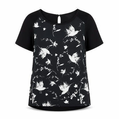 Womens UK Size 12 Anthology Black  Blouse