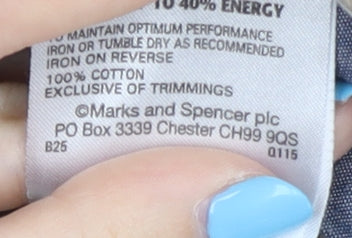 Marks & Spencer Beige Corduroy Trousers 42 Regular