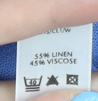 Stylish BHS Women’s Blue A-Line Skirt Size 18