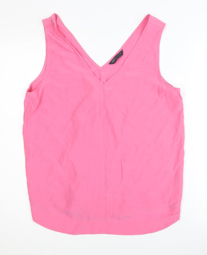 Womens UK Size 12 Marks and Spencer Pink  Tank