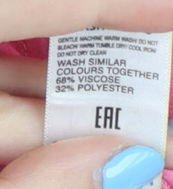 Womens UK Size 12 Marks and Spencer Pink  Tank