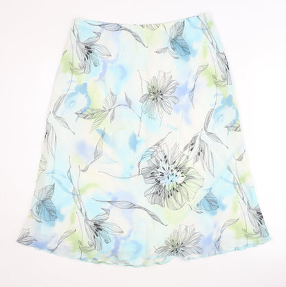 Berkertex Women's Multicoloured A-Line Skirt Size 16
