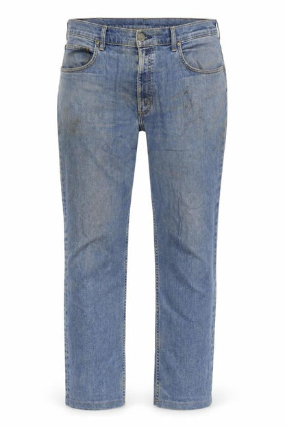Mens UK Size 40 Lee  Straight Blue Jeans