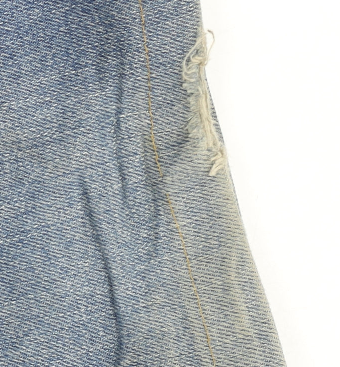 Lee Men's Blue Straight Denim Jeans Size 40