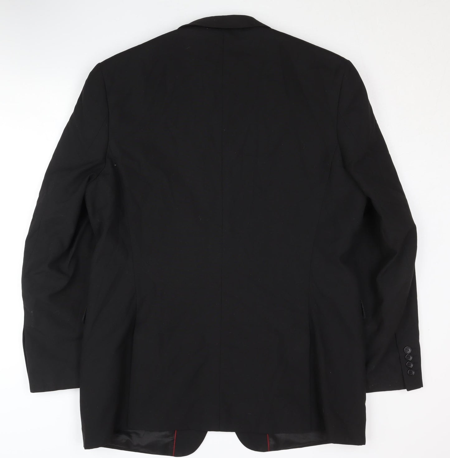 Mens UK Size 44 Burton Regular Black Suit Jacket