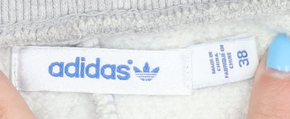 Adidas Women's Grey Jogger Trousers Size 10