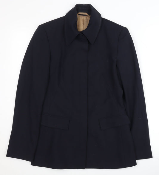Next Women's Black Blazer Size 8, Regular Fit, Lined