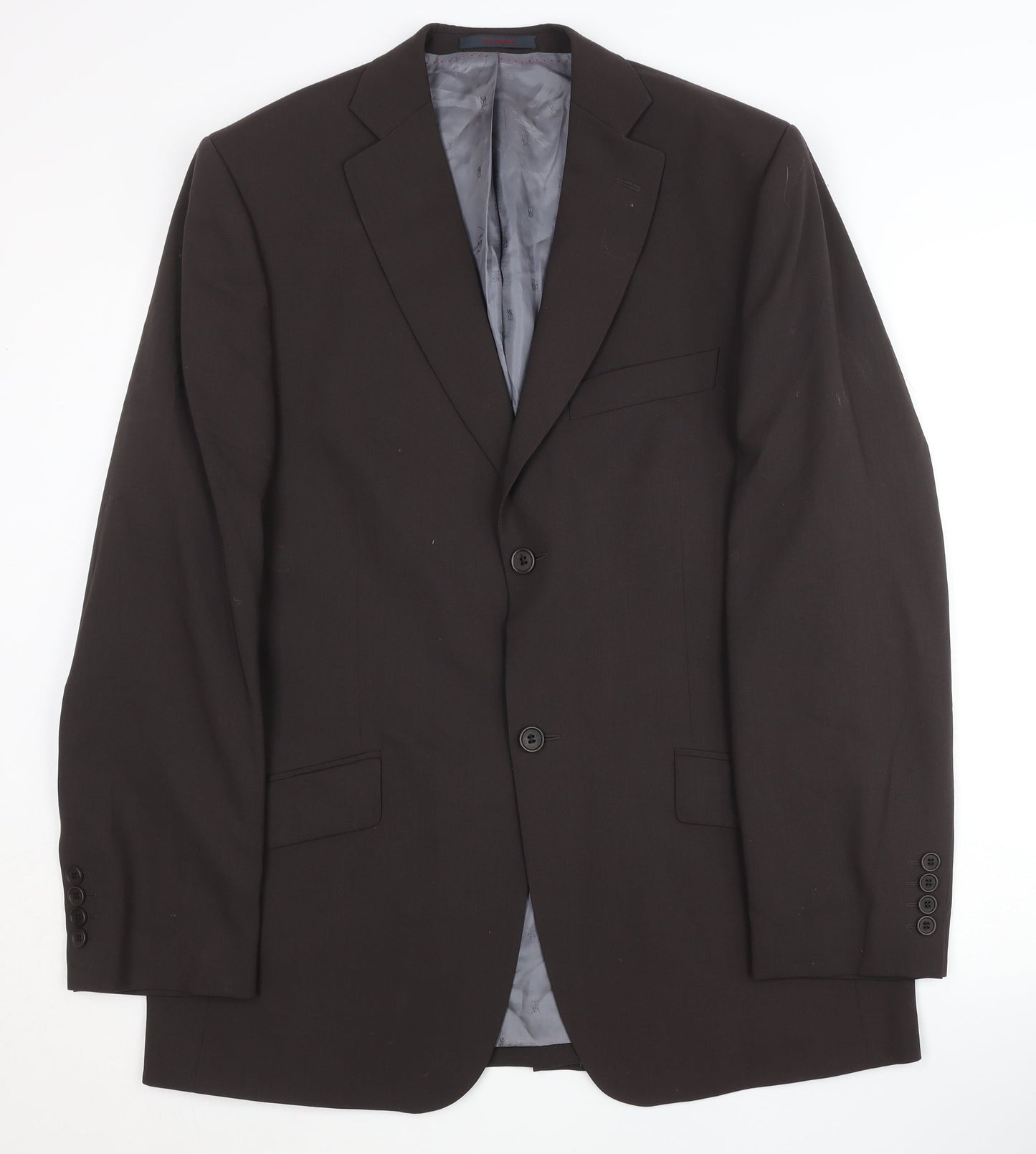 Ted Baker Men's Brown Wool Blazer, Size 40 R