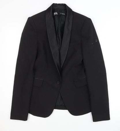 Zara Women's Black XS Tuxedo Suit Jacket