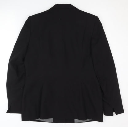 Womens UK Size 14 Dorothy Perkins Regular Black Blazer