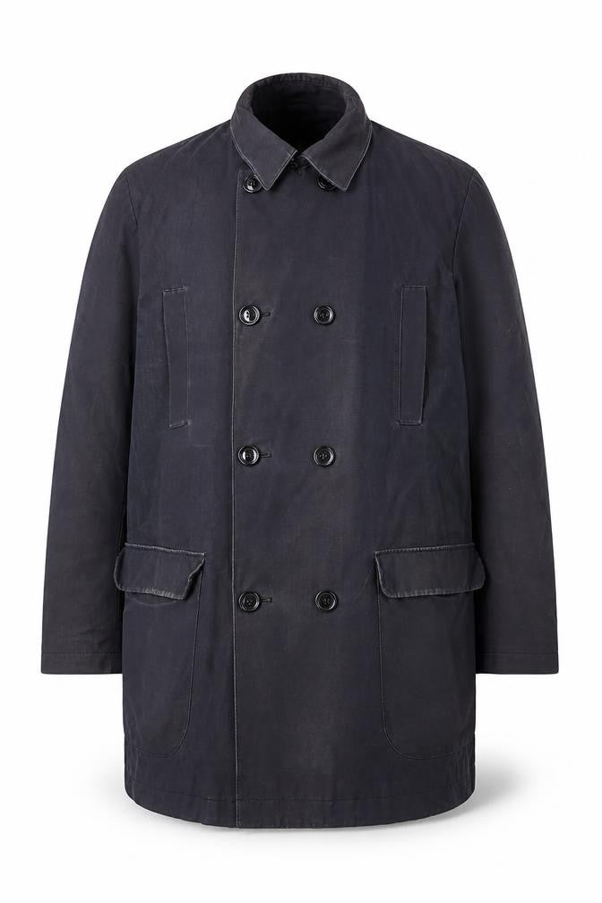 Mens UK Size L Jasper Conran Black Overcoat