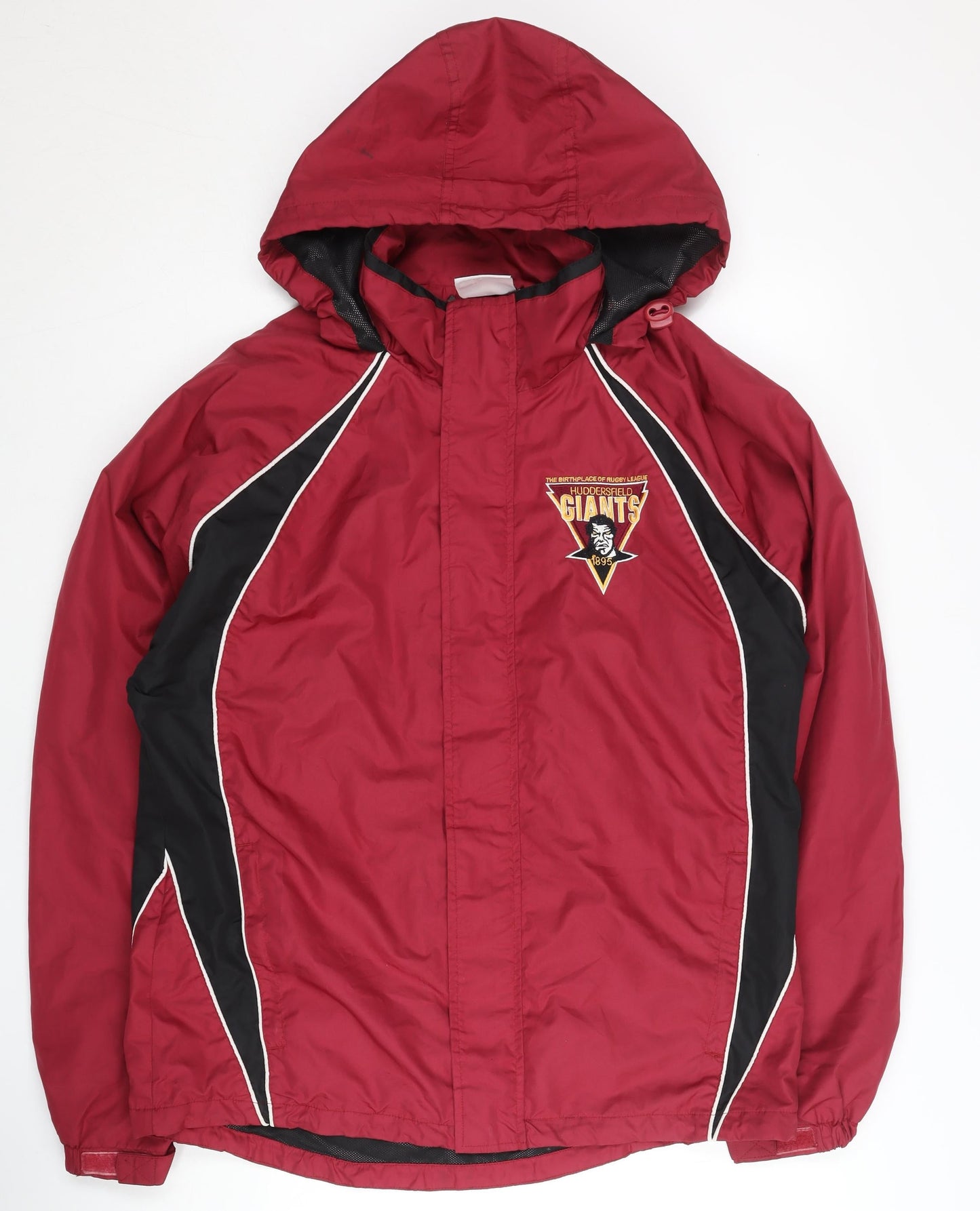 Mens UK Size S Huddersfield Giants Red Windbreaker Coat