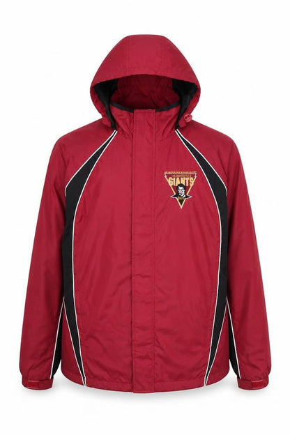 Mens UK Size S Huddersfield Giants Red Windbreaker Coat