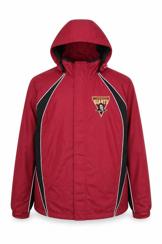 Mens UK Size S Huddersfield Giants Red Windbreaker Coat