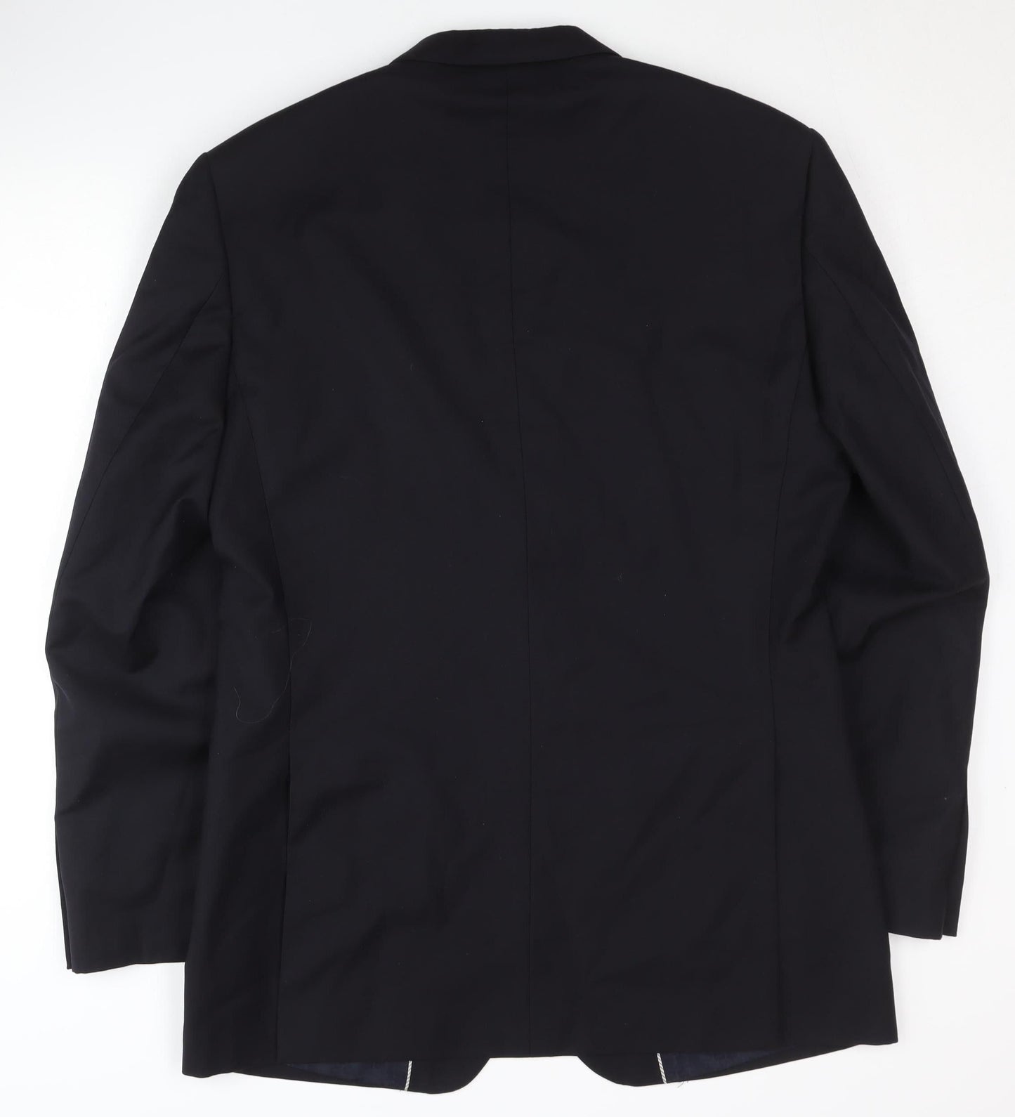 Marks and Spencer Men's Black Wool Long Blazer 40
