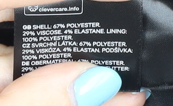 H&M Women's Black XS Blazer, Notch Lapel, Lined