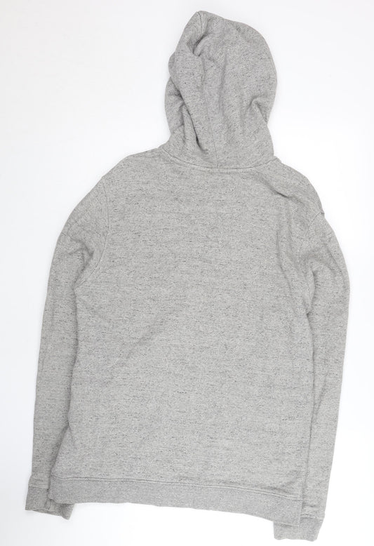 Topman Men's Grey Pullover Hoodie M Classic Fit