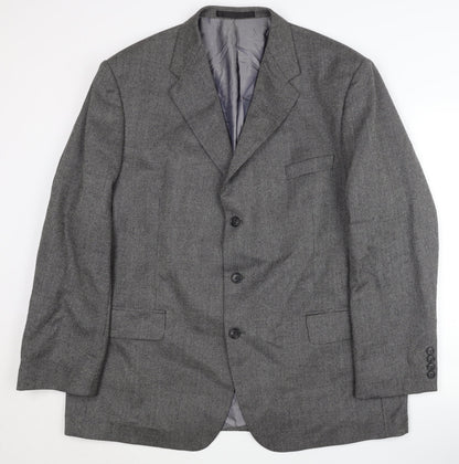 Mens UK Size 46 Marks and Spencer Regular Grey Suit Jacket