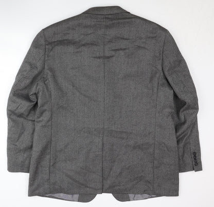 Mens UK Size 46 Marks and Spencer Regular Grey Suit Jacket