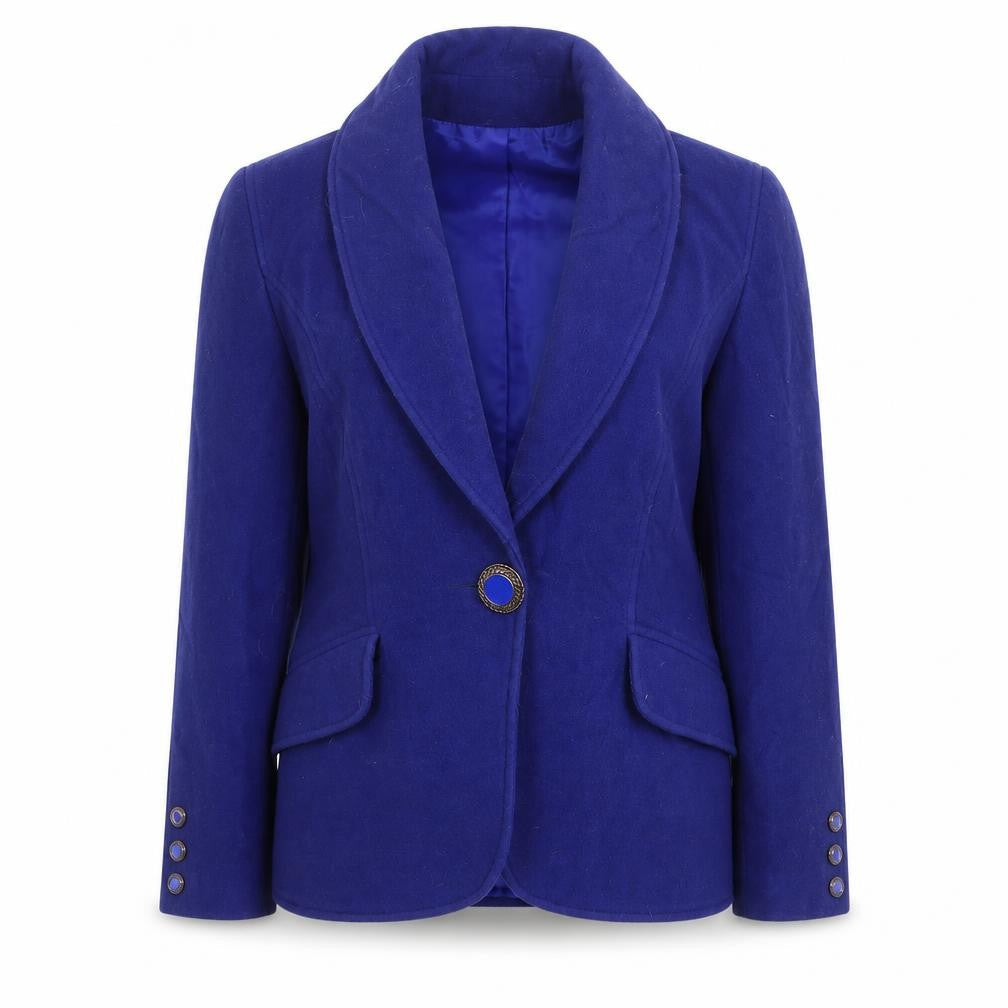 Womens UK Size 2 Unknown  Blue Blazer