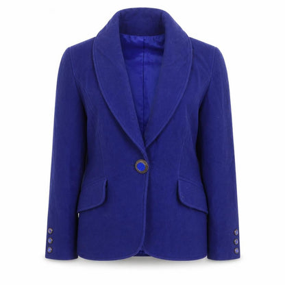 Womens UK Size 2 Unknown  Blue Blazer