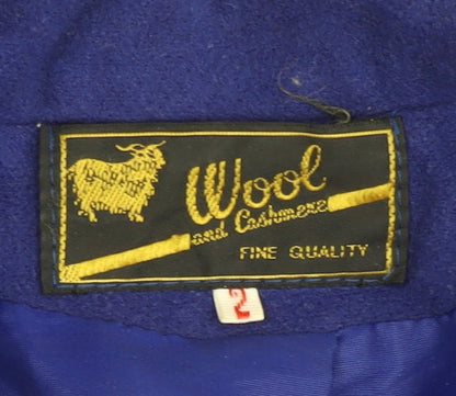 Womens UK Size 2 Unknown  Blue Blazer
