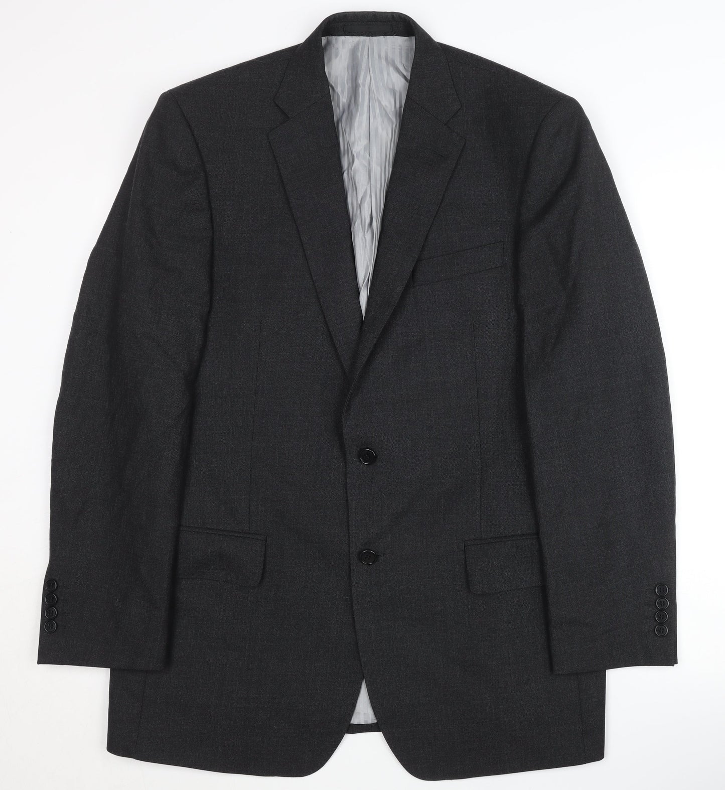 Savoy Taylors Guild Men's Grey Blazer 42 Regular Wool