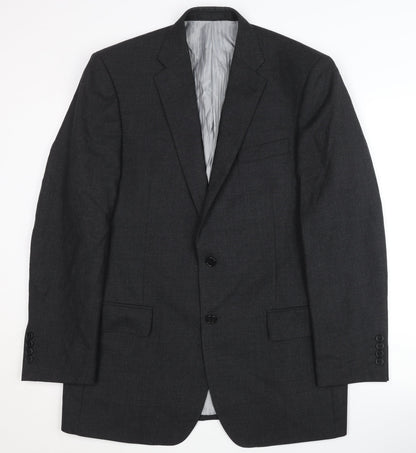 Savoy Taylors Guild Men's Grey Blazer 42 Regular Wool