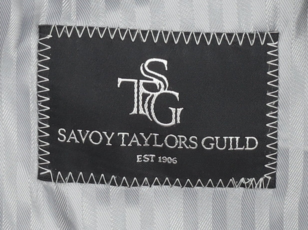 Savoy Taylors Guild Men's Grey Blazer 42 Regular Wool