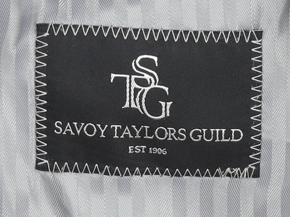 Savoy Taylors Guild Men's Grey Blazer 42 Regular Wool
