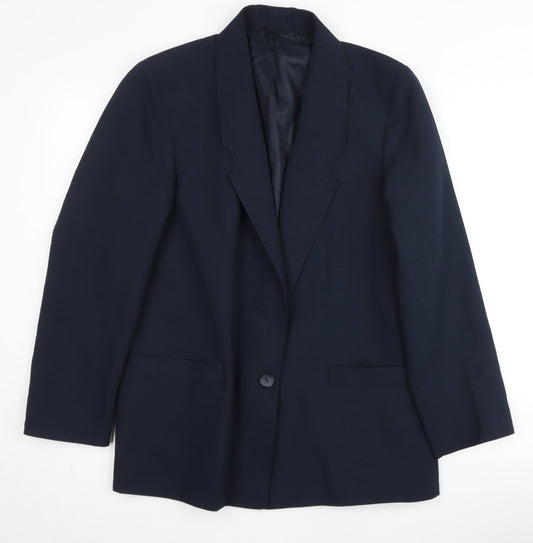 Debenhams Women's Black Blazer, Size 10, Regular Fit