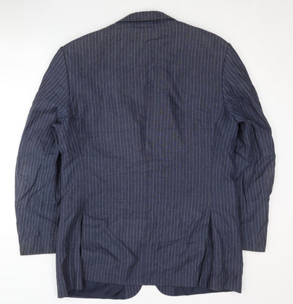 Mens UK Size 42 Jaeger Regular Blue Suit Jacket