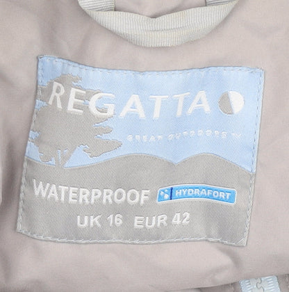 Womens UK Size 16 Regatta Blue Rain Coat