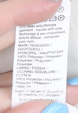 River Island Women’s Yellow Blazer Size 10 Suit Jacket