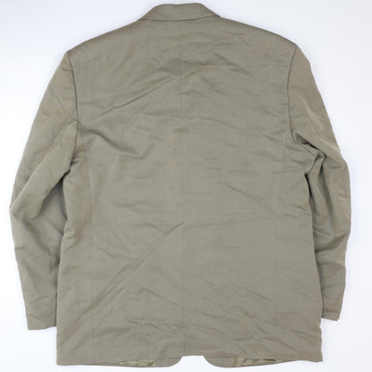 Mens UK Size 44 Pierre Cardin Regular Beige Suit Jacket