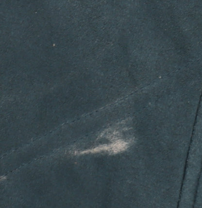 Klass Blue Suede Women's L Coat with Zipped Pockets