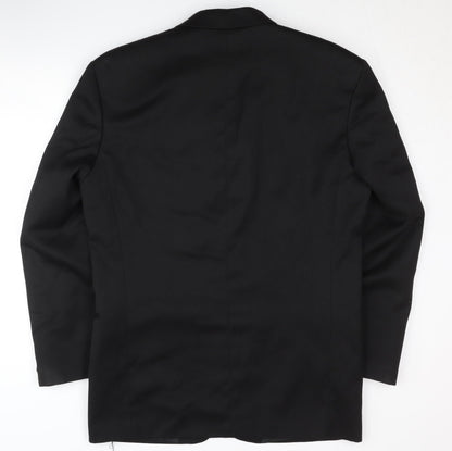 Burton Men's Black Blazer 38 Regular Formal Jacket