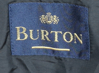 Burton Men's Black Blazer 38 Regular Formal Jacket