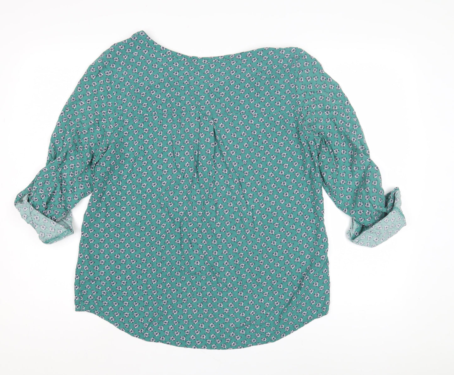Womens UK Size 12 TOM TAILOR Green  Blouse
