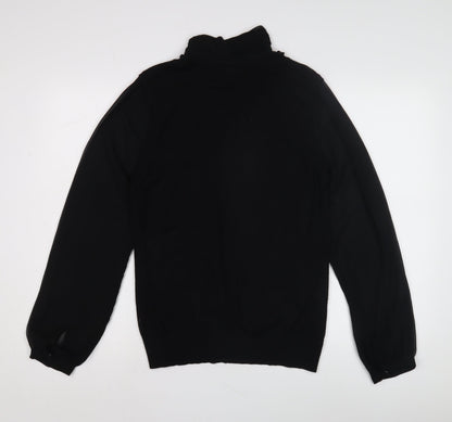 Womens UK Size 14 NEXT Black Pullover Jumper