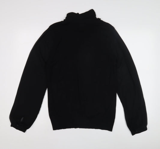 Womens UK Size 14 NEXT Black Pullover Jumper