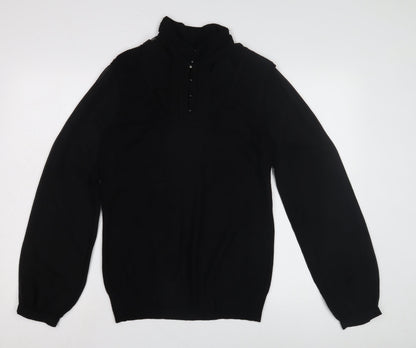 Womens UK Size 14 NEXT Black Pullover Jumper
