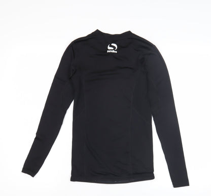 Sondico Boys Black Long Sleeve Activewear Top - 13 Years