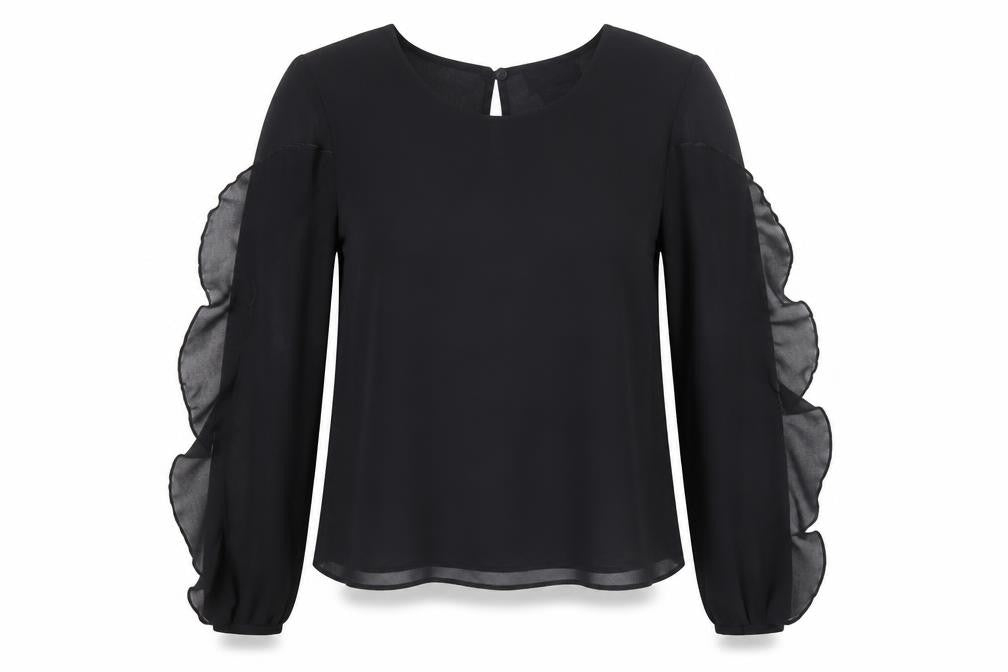 Womens UK Size S River Island Black  Blouse