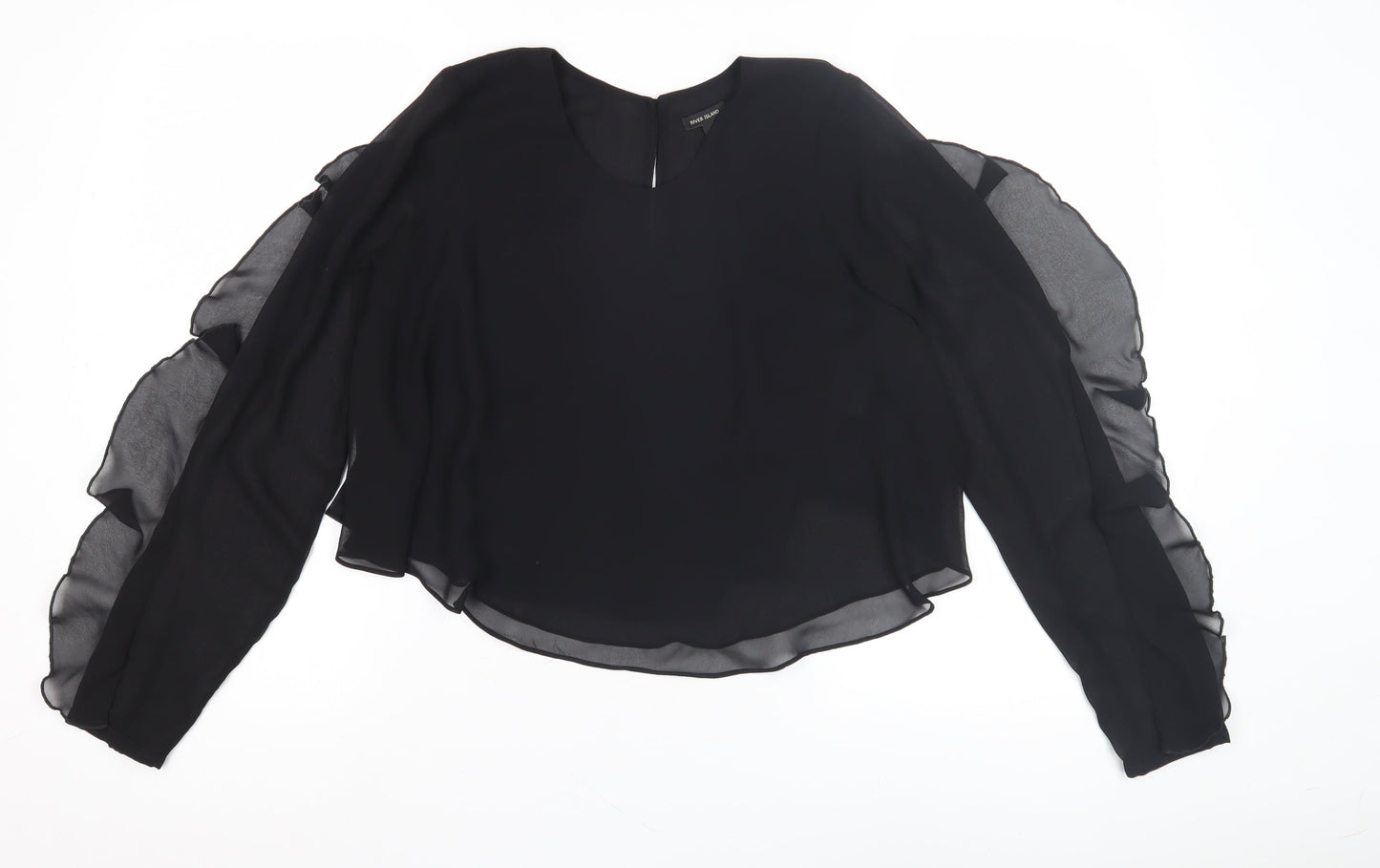Womens UK Size S River Island Black  Blouse