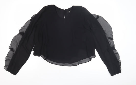 Womens UK Size S River Island Black  Blouse