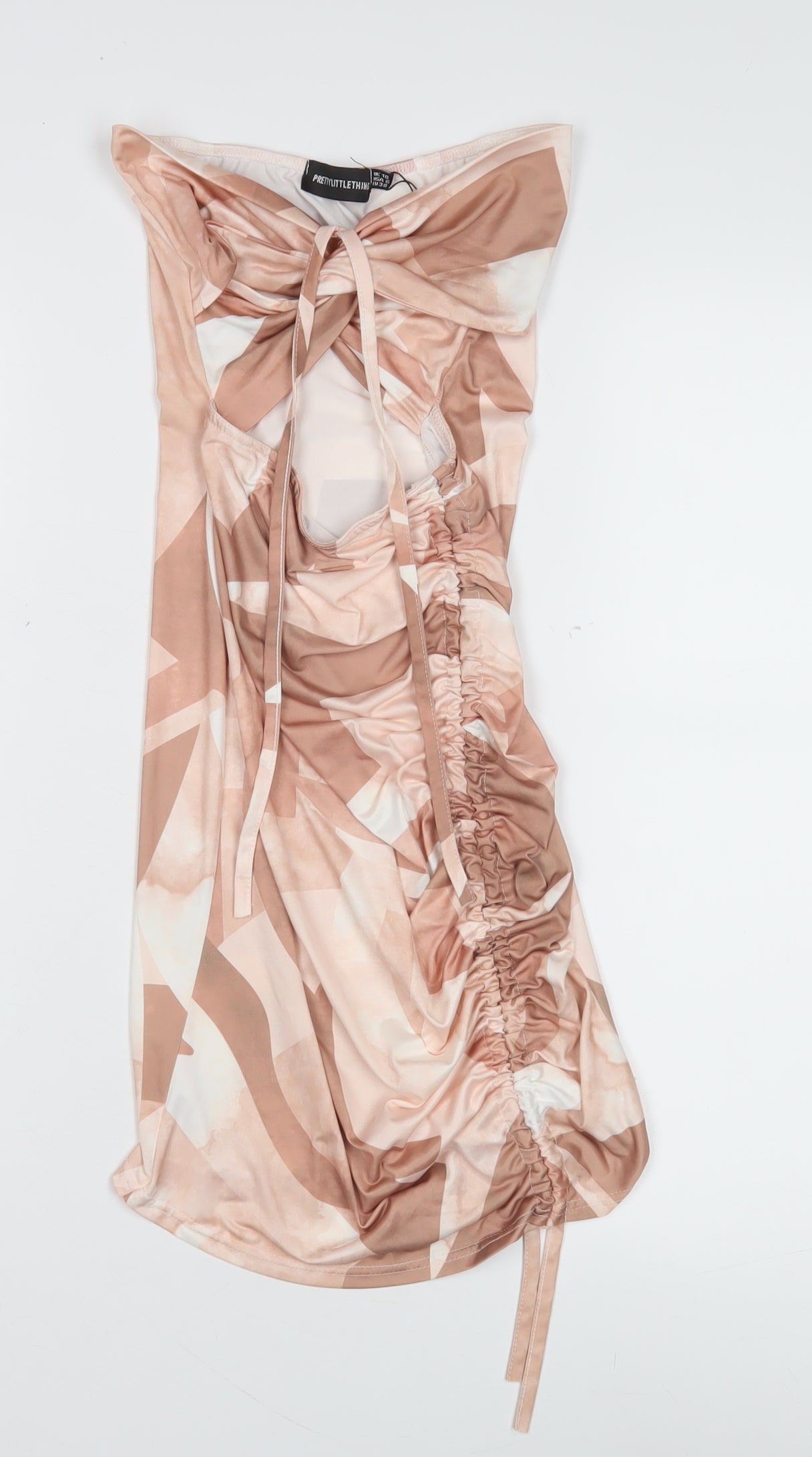 PrettyLittleThing Women’s Multicoloured Strapless Dress