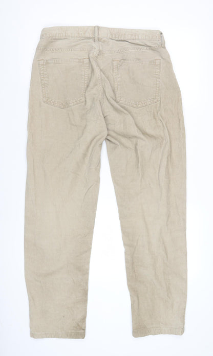 Lands' End Men’s Beige Corduroy Trousers Size 32