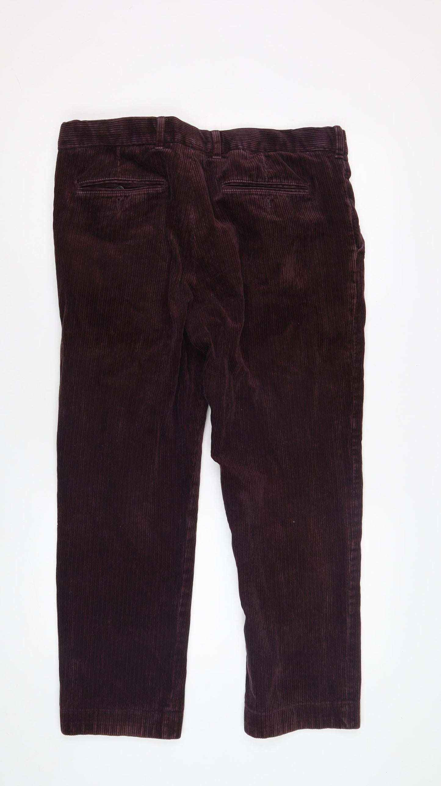 Marks and Spencer Men's Brown Corduroy Trousers L