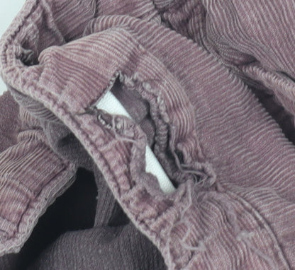 EWM Women's Purple Corduroy Trousers Size 20